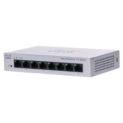 CBS110 Unmanaged 8-port GE, Desktop, Ext PS