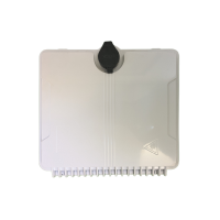 Fiber Optics Distribution Box – 12 fiber – Outdoor – with SC/UPC simplex adapter,Wall mount & pole mount