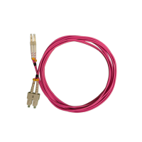 Fiber Optics Patch Cord - SC-LC-  MM OM4 Duplex3.0mm: 3m PVC