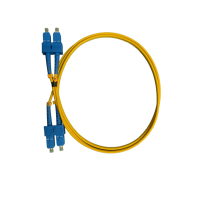 Fiber Optics Patch Cord - SC-SC - SM Duplex 3.0mm: 1m PVC