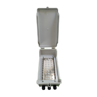 100 PAIRS DISTRIBUTION BOX - KEY LOCK TYPE - Outdoor -Size 350x190x95mm