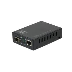 Media Converter - 10km - 10/100/1000BASE-T to 1000BASE-X SFP